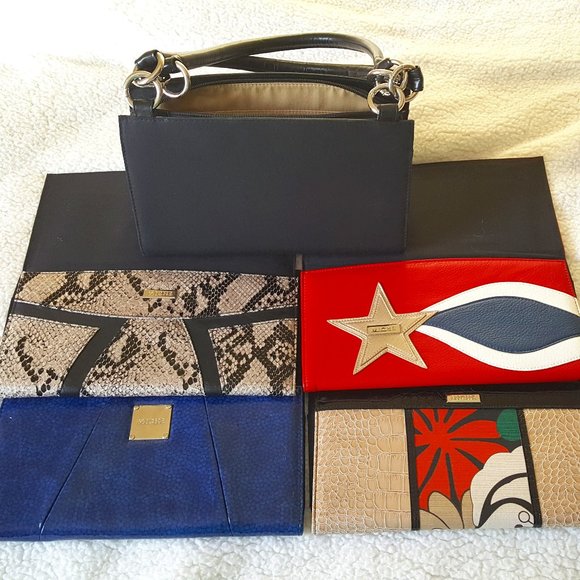 Miche Black Base Purse, 5 covers, and Handles - Picture 2 of 9